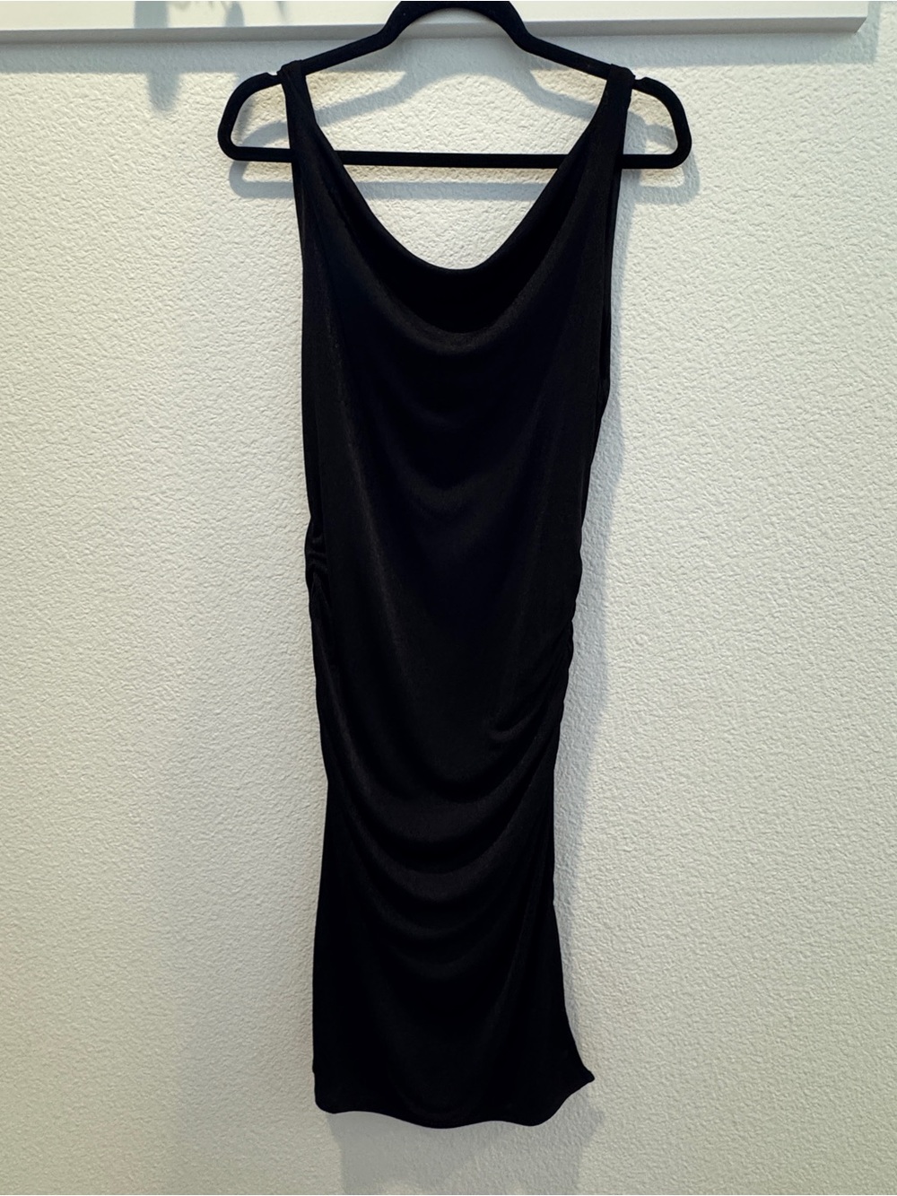 Popular 21 midi cowl neck dress